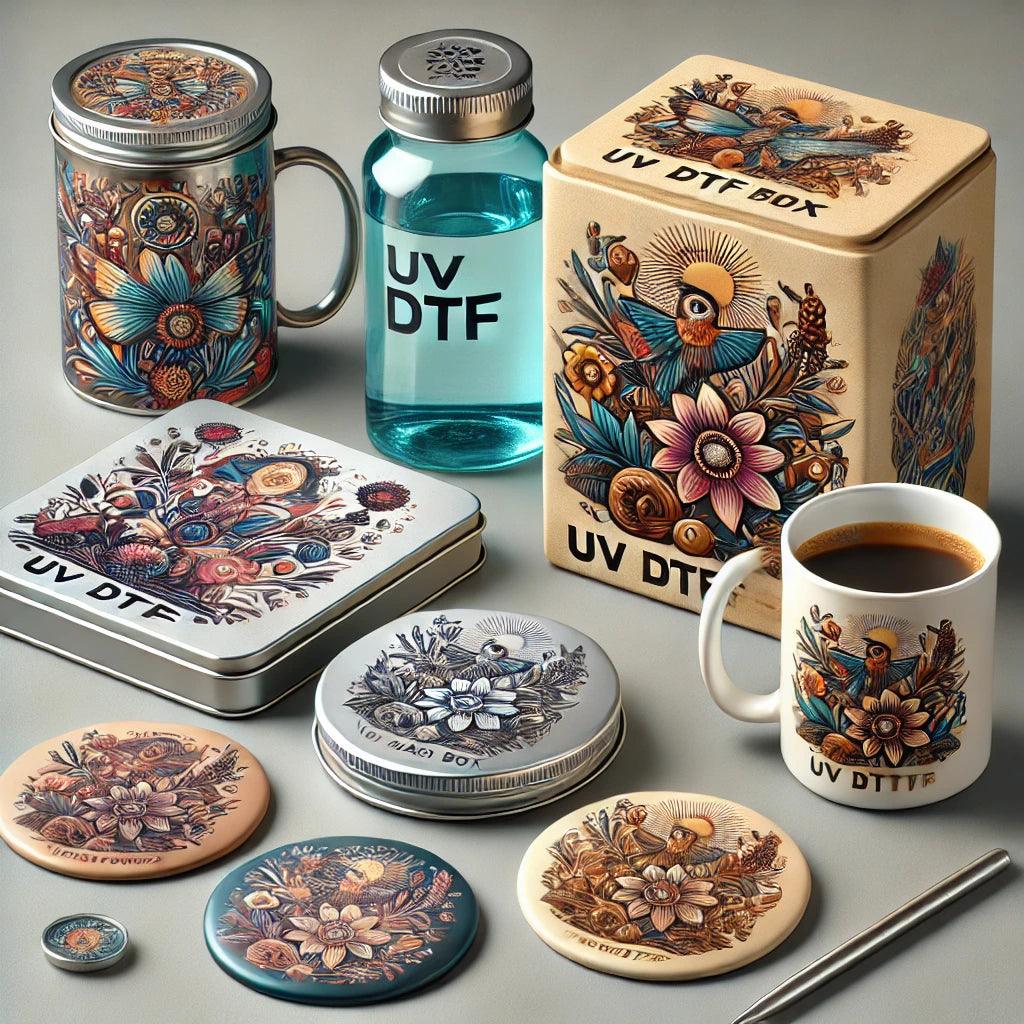UV DTF By Size - SKY DTF I 24 HR SHIPPING I HIGH QUALITY I CUSTOM STICKER DTF PRINTING