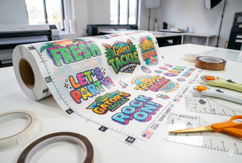 Upload Your Artwork or Create a Gang Sheet